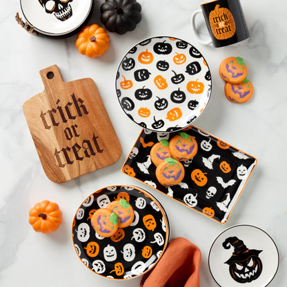 Vintro Halloween Tidbit Plates, Set of 4