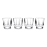 Estate Crystal Double Old-Fashioned Glasses, Set of 4