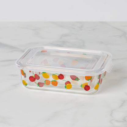 Tutti Fruity 4-Piece Serve & Store Dish Set