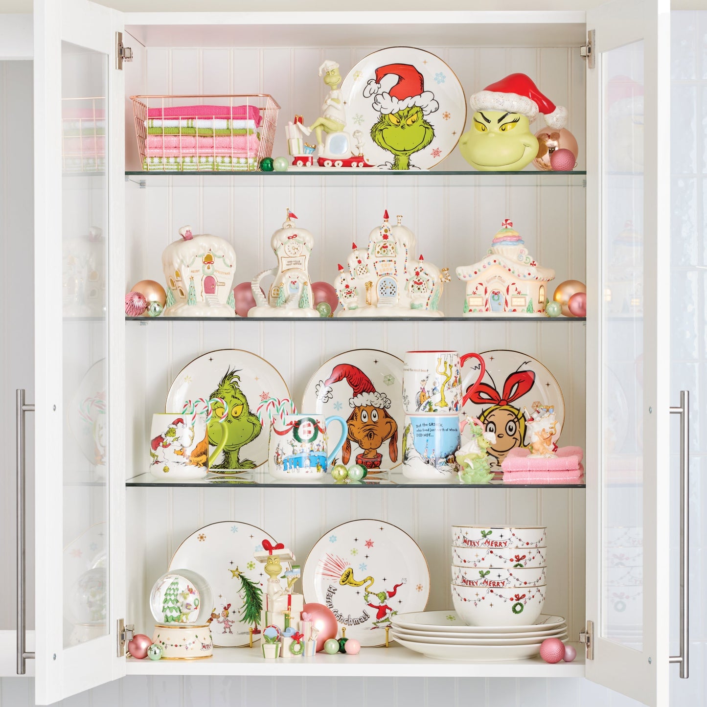 Grinch Gets The Gifts Figurine