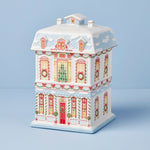 Lenox Holiday Village Christmas Cookie Jar