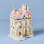 Lenox Holiday Village Lit Christmas House Figurine