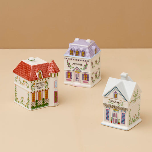 Lenox Spice Village 3-Piece West Coast Spice Jars Set