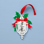 2026 Bless This Home Silverplate Ornament