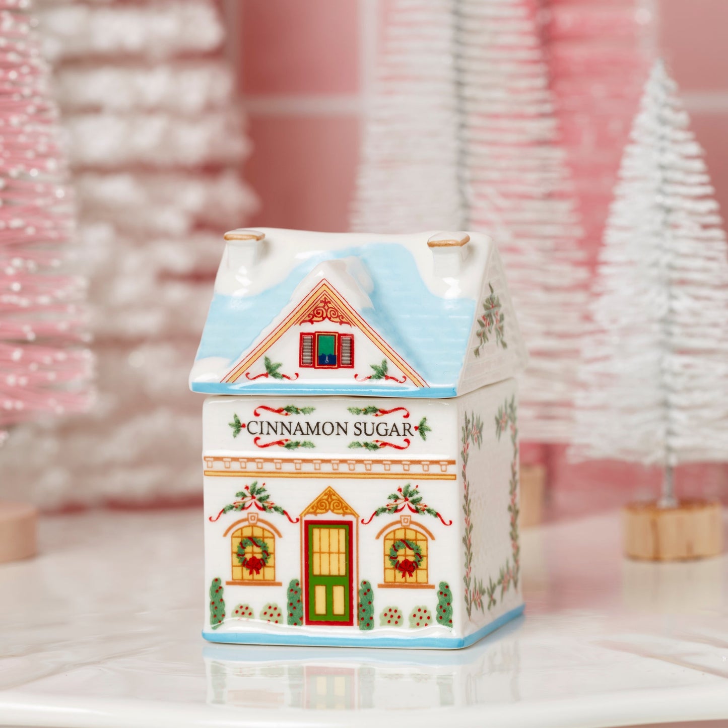Lenox Spice Village 6-Piece Christmas Spice Jar Set