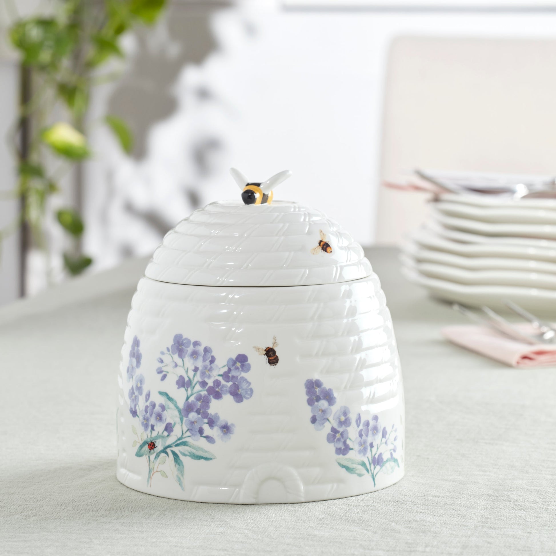 Butterfly Meadow Honeycomb Candy Jar