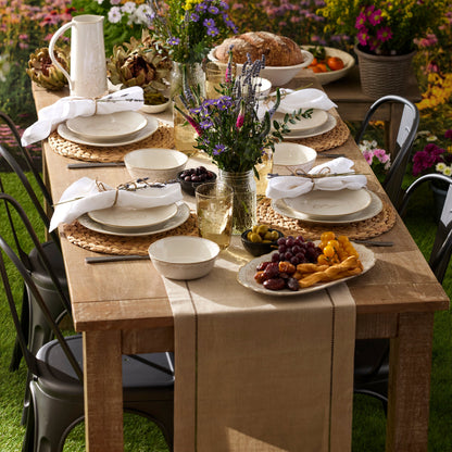 Homespun 16-Piece Dinnerware Set