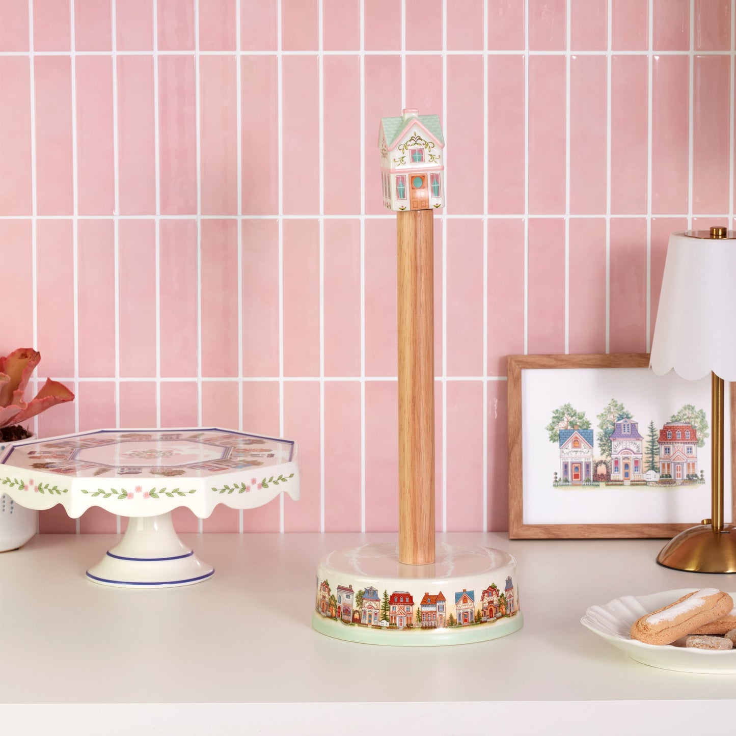 Lenox Spice Village Paper Towel Holder