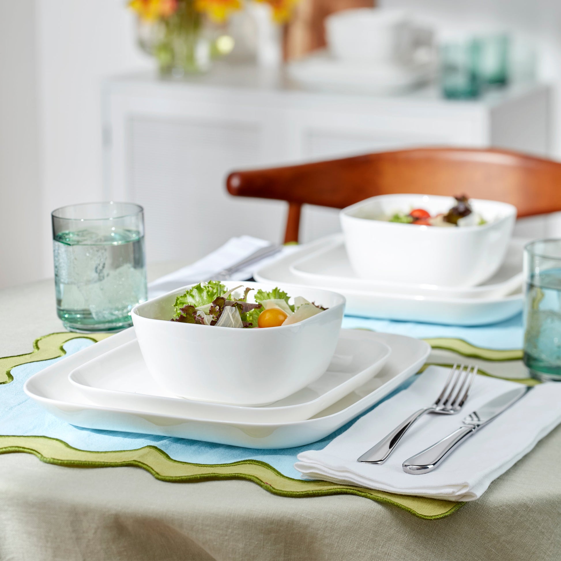 Studio 1414 Square 12-Piece Dinnerware Set