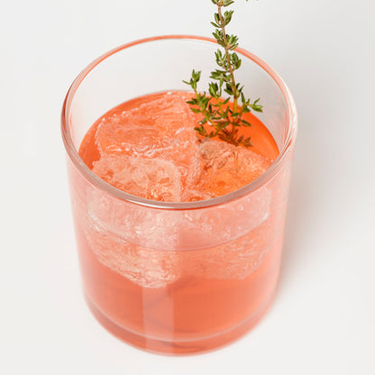 24 Seven Clear Medium Tumblers, Set of 6