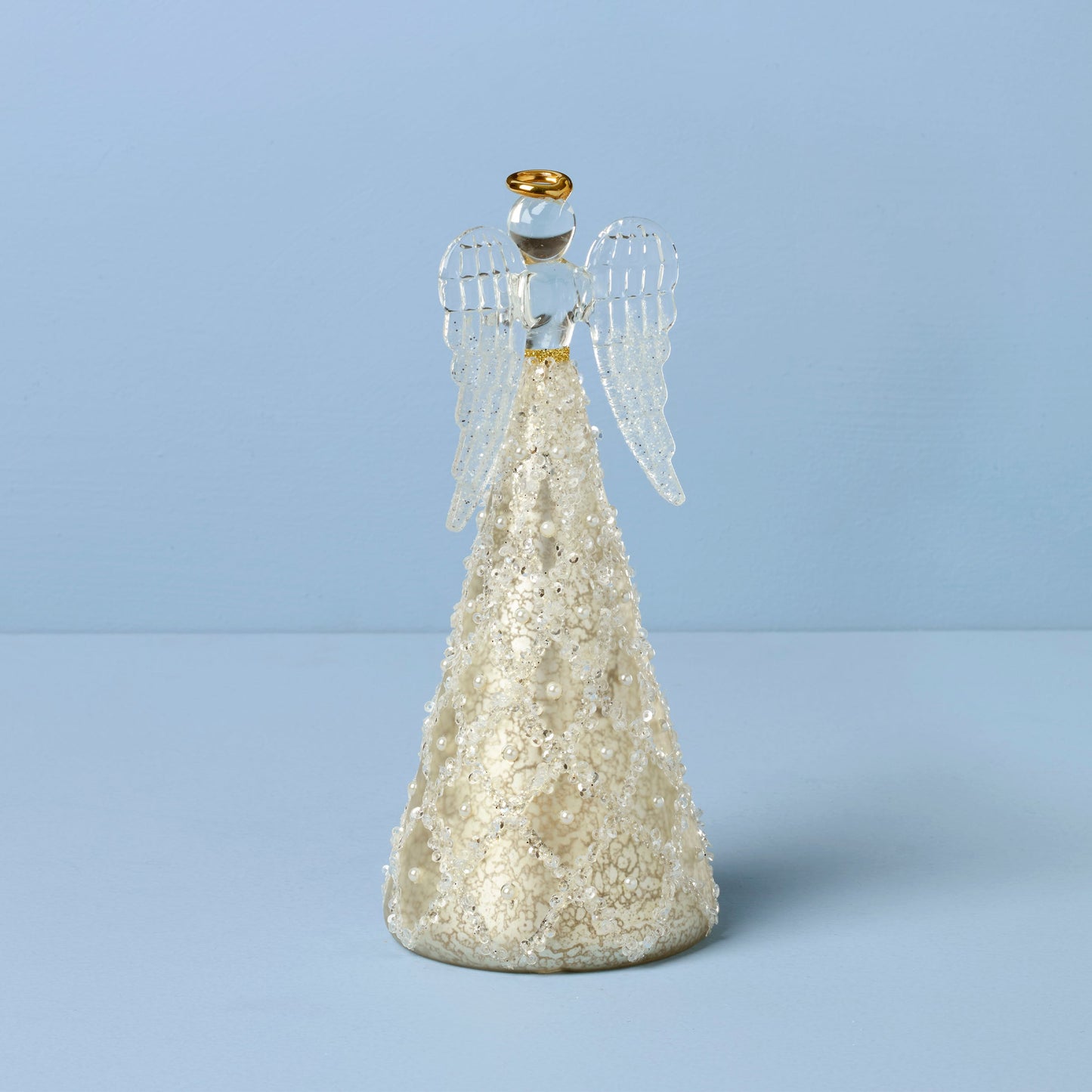 Radiant Light Lit Angel Figurine