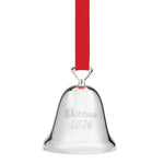 2026 Silverplate Christmas Bell Ornament
