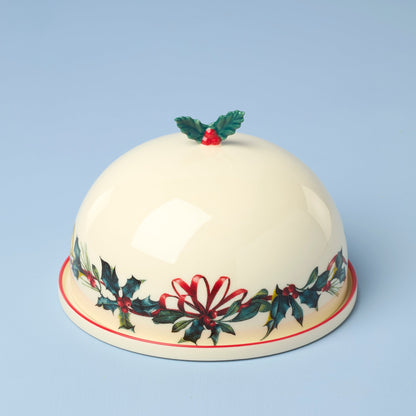 Winter Greetings Small Covered Dish