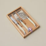 Mini Cheese Ivory Utensil Set, Set of 3