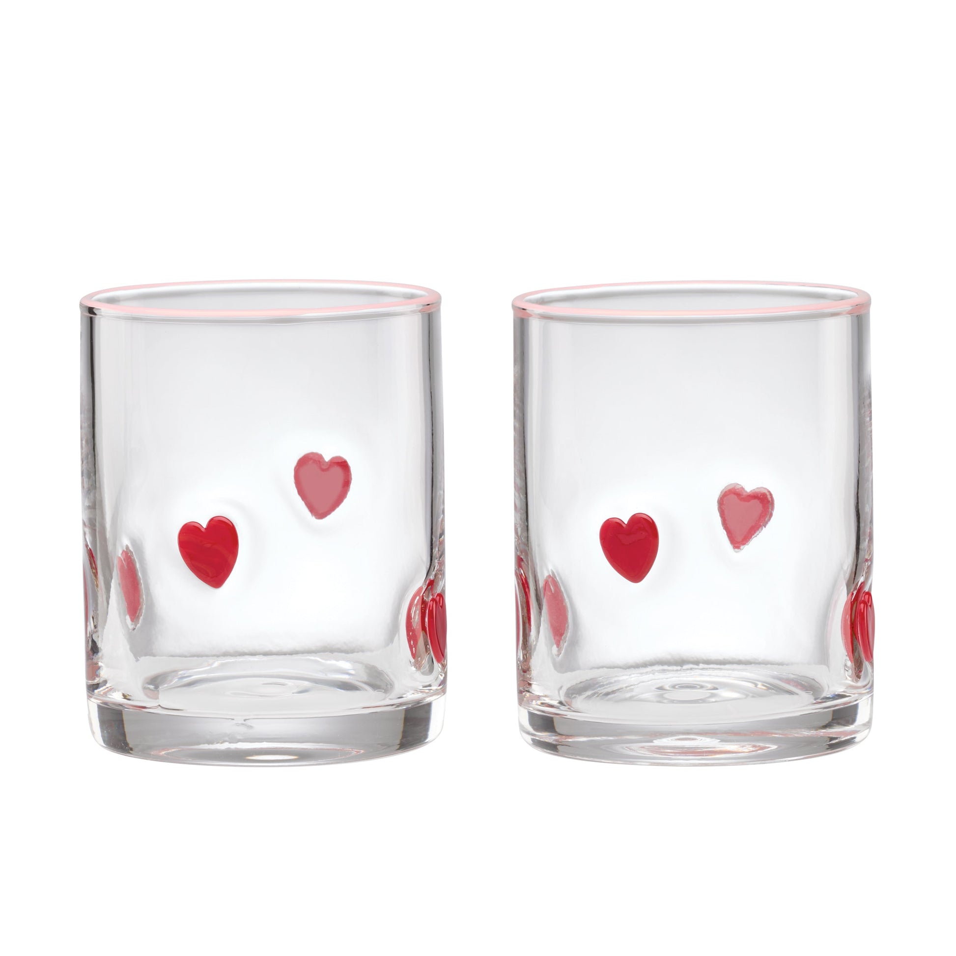 24 Seven Heart Tumbler, Set of 2