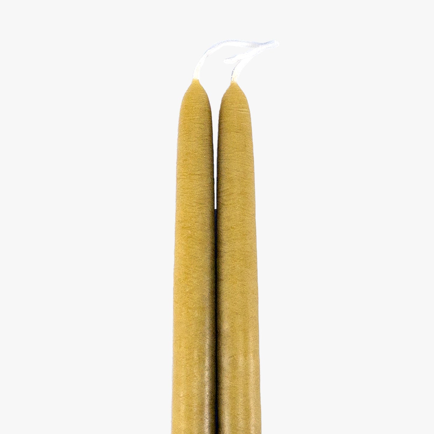 Dripless Chartreuse 12" Taper Candles, Set of 2