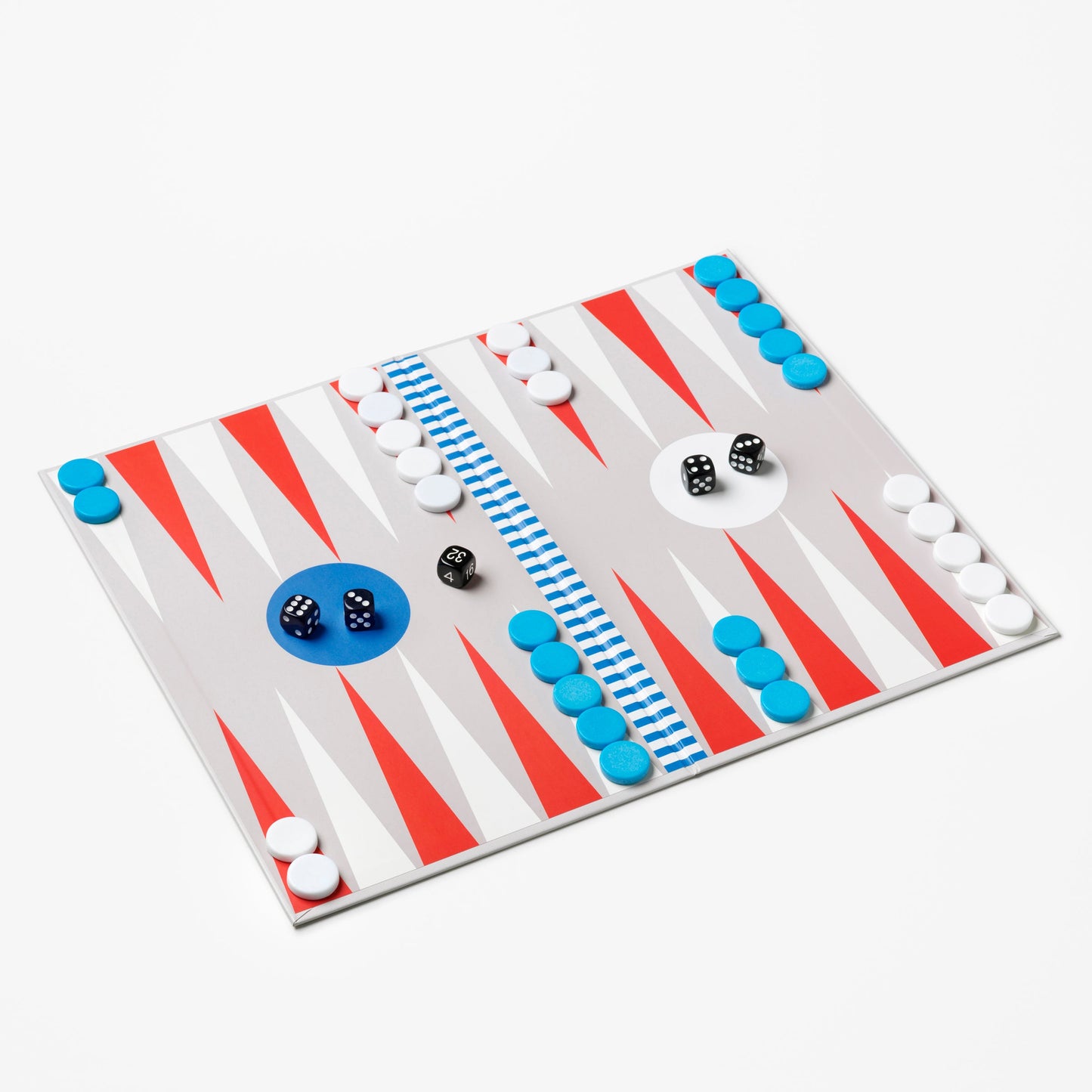 The Art of Backgammon Board Game