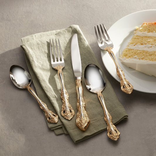 Golden Michelangelo 5-Piece Place Setting