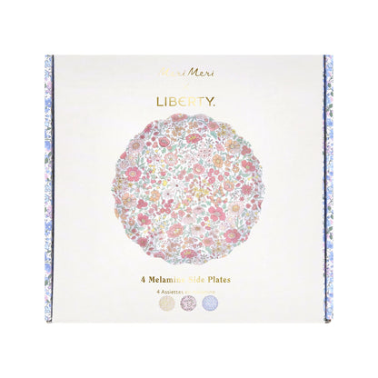 Meri Meri X Liberty Floral Melamine Small Plate, Set of 4
