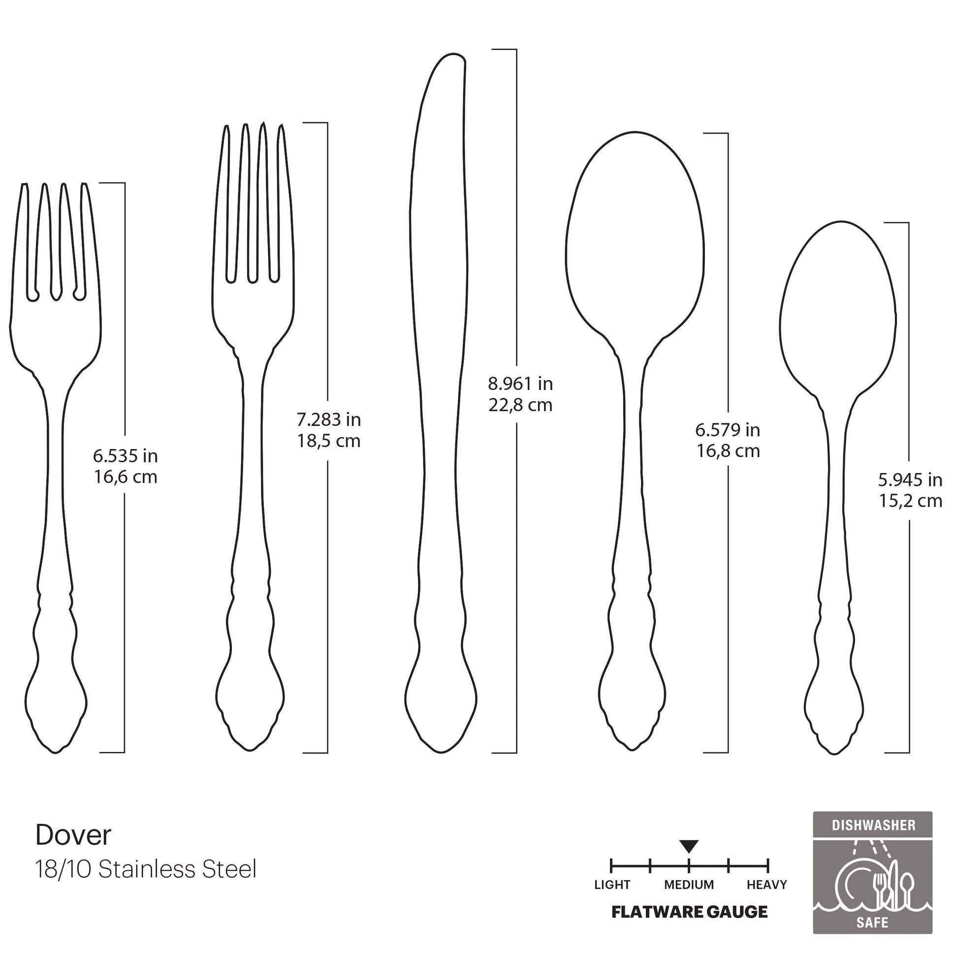 Dover 20-Piece Flatware Set