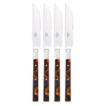 Tortoise Steak Knives, Set of 4