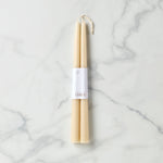 Dipped Parchment 12" Taper Candle, Set of 2