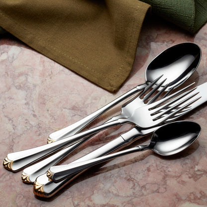 Golden Juilliard 20-Piece Flatware Set