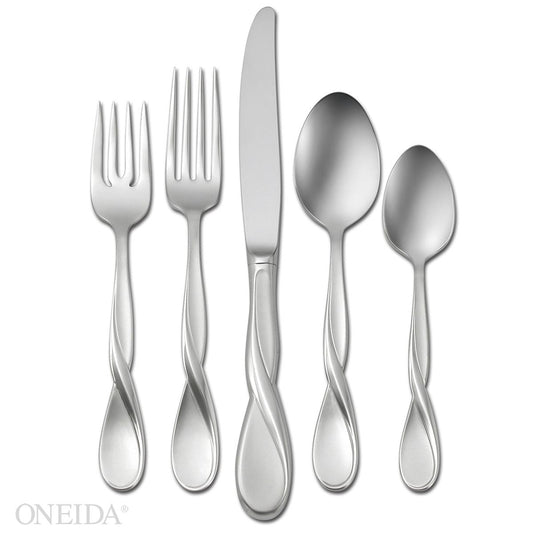 Aquarius Satin 5-Piece Place Setting